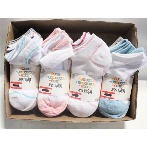 NEW 40 PAIR'S KID'S (GIRLS) SOCKS