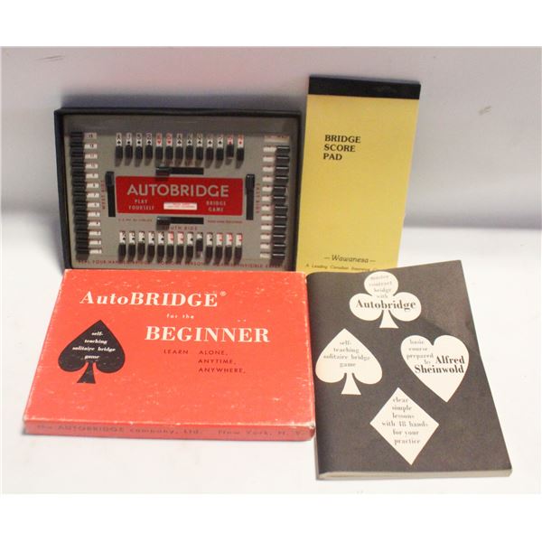 VINTAGE AUTOBRIDGE GAME IN ORIGINAL