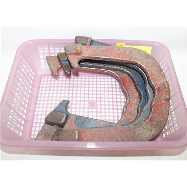4 PC CAST IRON PROFESSIONAL PITCHING HORSE-