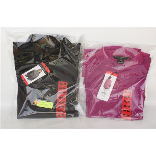2 PACK WOMENS LONG SLEEVE COLOR