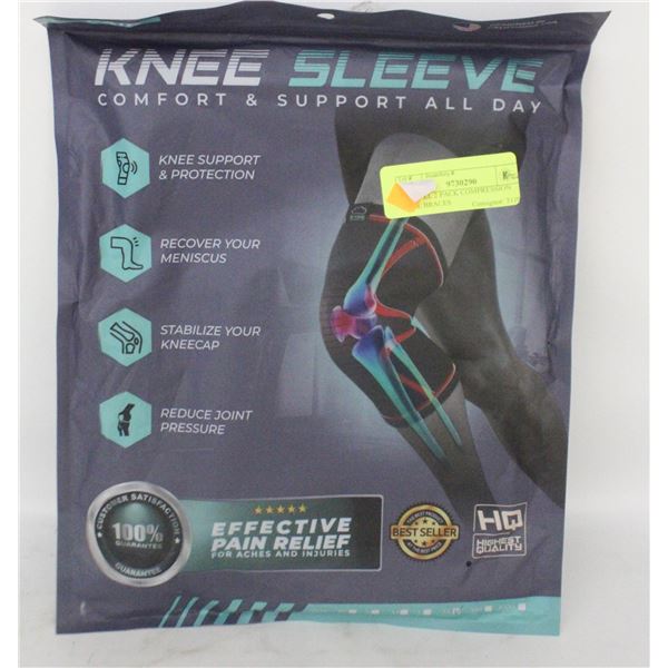 MODVEL 2 PACK COMPRESSION KNEE BRACES