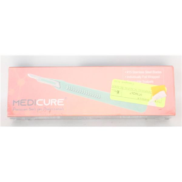 10 PCS DISPOSAL SCALPAL BLADES STERILE
