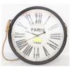Image 1 : LARGE "PARIS" CLOCK 17.5 DIAMETER