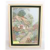 Image 1 : LARGE FRAMED PETIT POINT