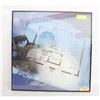 Image 1 : 1990 FRAMED MYSTERY PUZZLE ART- "THE BOMB"