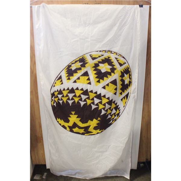 FLAG (GIANT PYSANKA/EASTER EGG)