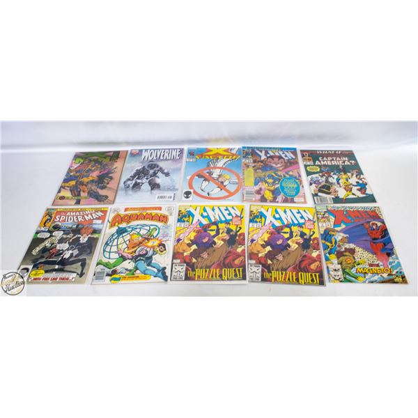 LOT OF 10 CLASSIC COLLECTOR COMICS