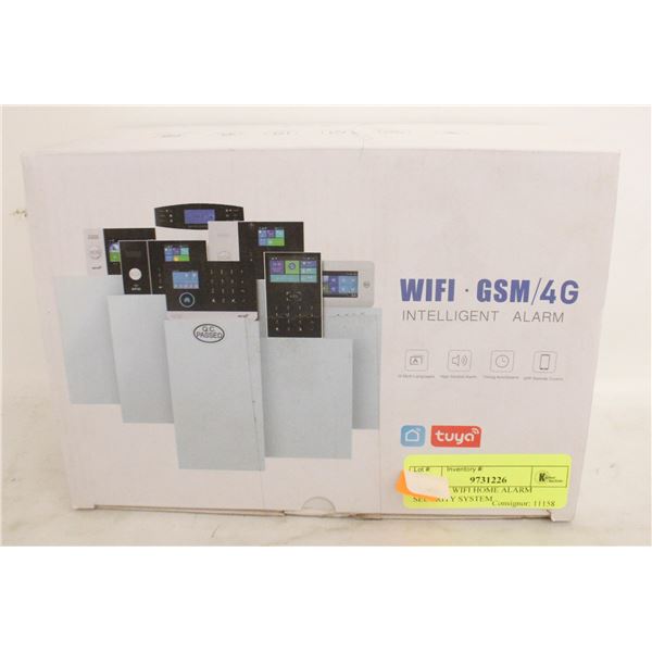 10-PIECE WIFI HOME ALARM SECURITY SYSTEM