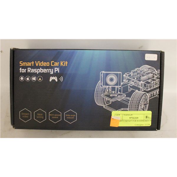 SMART CAR KIT FOR RASPBERRY PI,