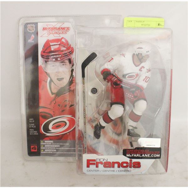 SEALED CAROLINA HURRICANES RON FRANCIS