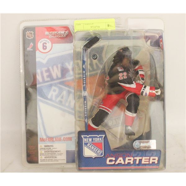 SEALED NEW YORK RANGERS ANSON CARTER