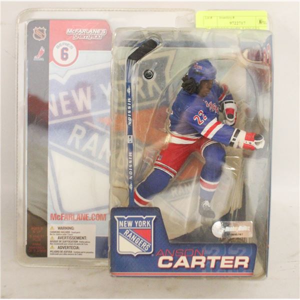 SEALED NEW YORK RANGERS ANSON CARTER