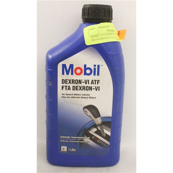 MOBIL ATF DEXRON VI AUTOMATIC TRANSMISSION FLUID