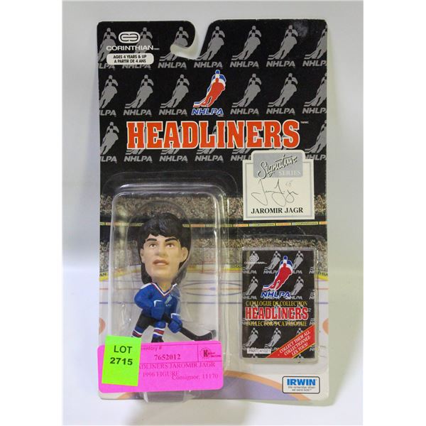 NHL HEADLINERS JAROMIR JAGR HOCKEY 1996 FIGURE