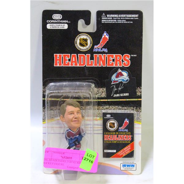 NHL HEADLINERS JARI KURRI 1997 HOCKEY FIGURE