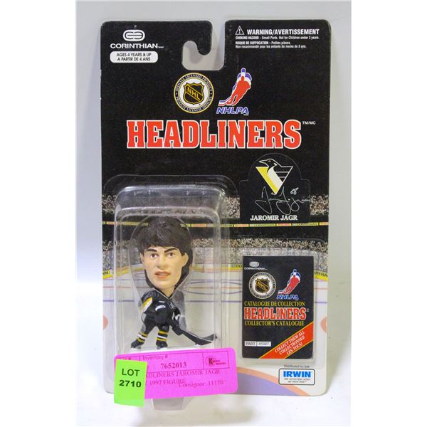 NHL HEADLINERS JAROMIR JAGR HOCKEY 1997 FIGURE