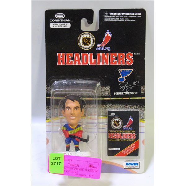 NHL HEADLINERS PIERRE TURGEON 1997 HOCKEY FIGURE