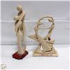 Image 1 : 2 HOME ACCENT STATUES FROM MEXICO