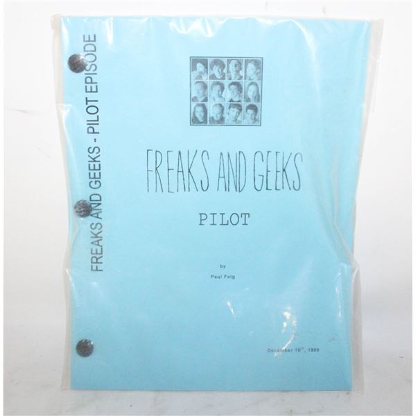 FREAKS AND GEEKS TV SCRIPT PILOT EPISODE