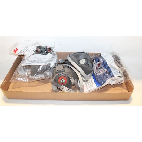 FLAT OF 3M HALF FACEPIECE REUSEABLE MASK NEW