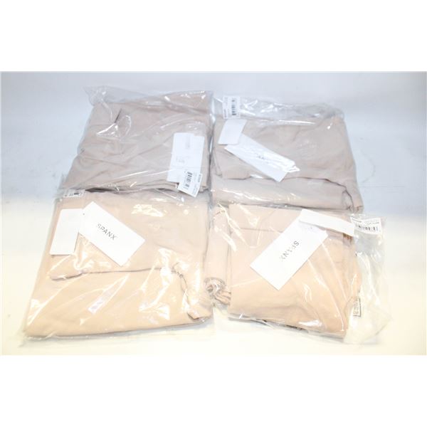 LOT OF 4 SPANK SHAREWARE TAN COLORED POWERSPORTS