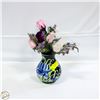 Image 1 : BENAYA BY INNOVATION VASE W/FLORAL THEME