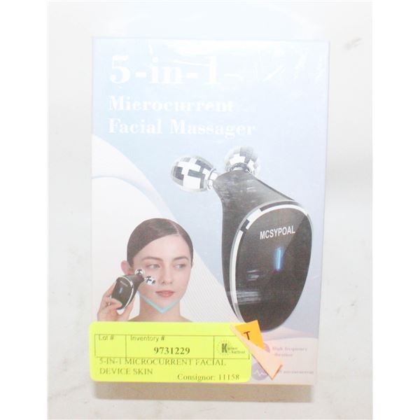 5-IN-1 MICROCURRENT FACIAL DEVICE SKIN