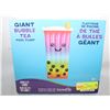 Image 1 : GIANT BUBBLE TEA POOL FLOAT 150X73X14CM