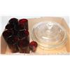 Image 1 : VTG. 1.5 QT. PYREX CASSEROLE DISH,