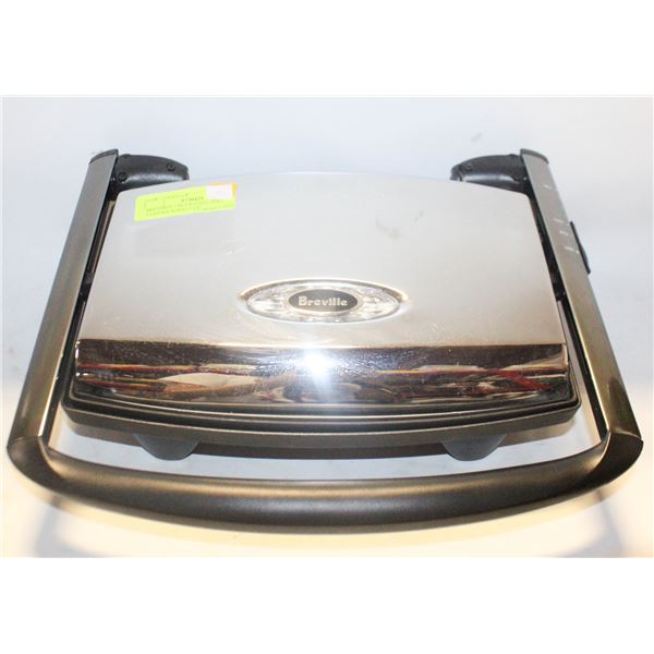 BREVILLE 2 IN 1 PANINI GRILL SANDWICH PRESS IN