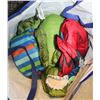 Image 1 : 3 BABY HALLOWEEN COSTUMES: RIDE ON DINO, SPIDERMAN