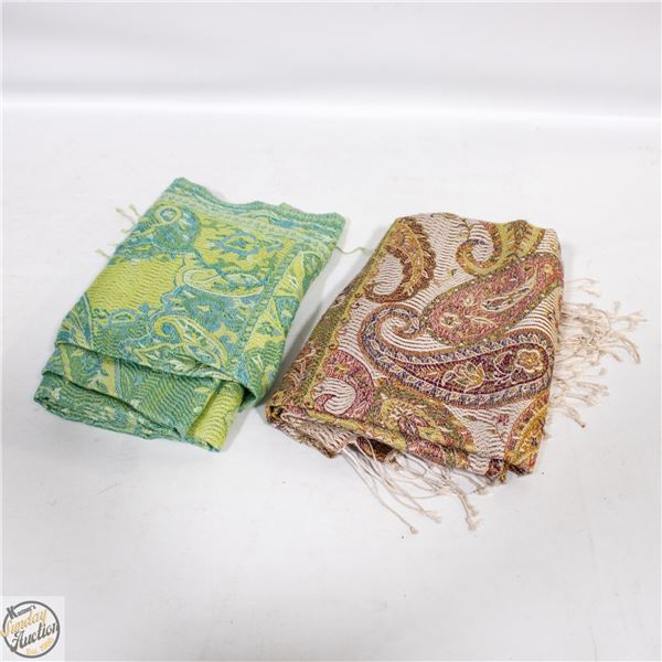 WOMEN'S BOHO/TAPESTRY SCARVES ASSORTED