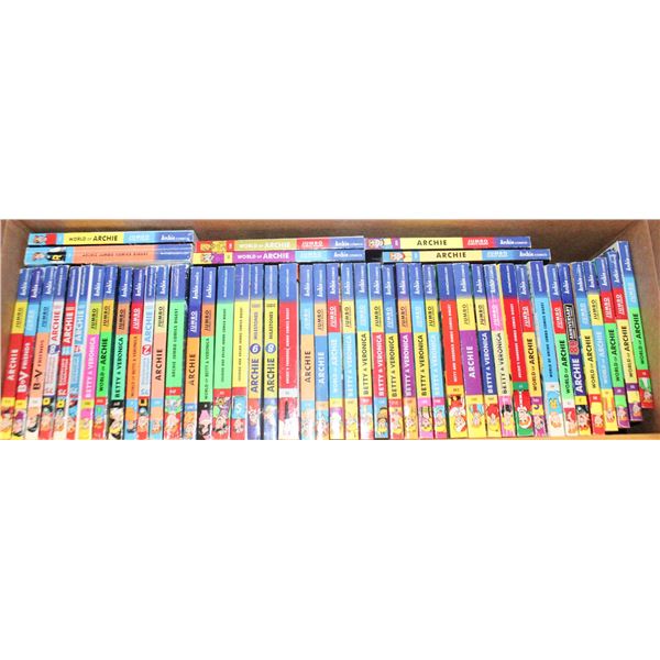 50 ASSORTED JUMBO ARCHIE DIGEST COMIC BOOKS
