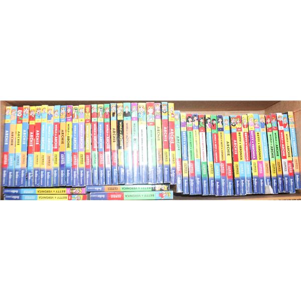 50 ASSORTED JUMBO ARCHIE DIGEST COMIC BOOKS