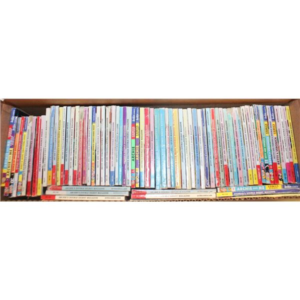 75 ASSORTED DOUBLE DIGEST ARCHIE COMIC BOOKS