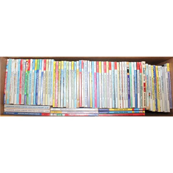 75 ASSORTED DOUBLE DIGEST ARCHIE COMIC BOOKS