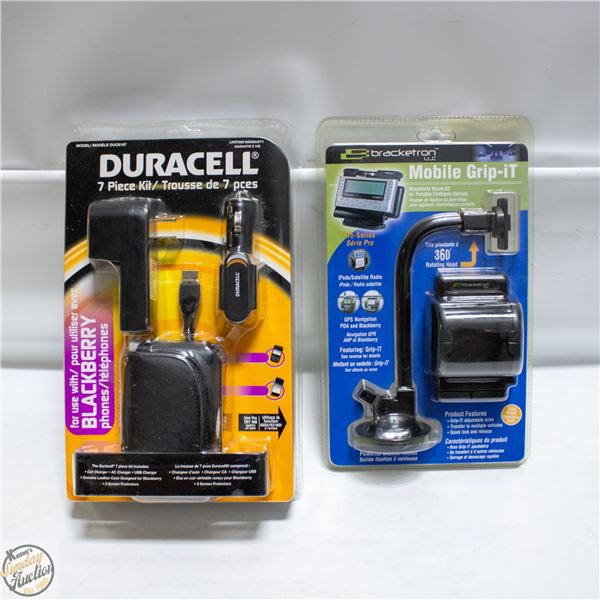 NEW ITEMS DURACELL 7 PC KIT & BRACETRON