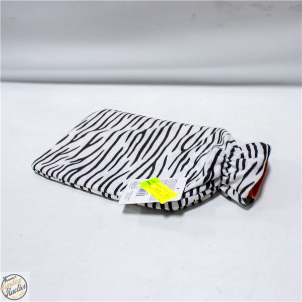 NEW ZEBRA HOT WATER BOTTLE