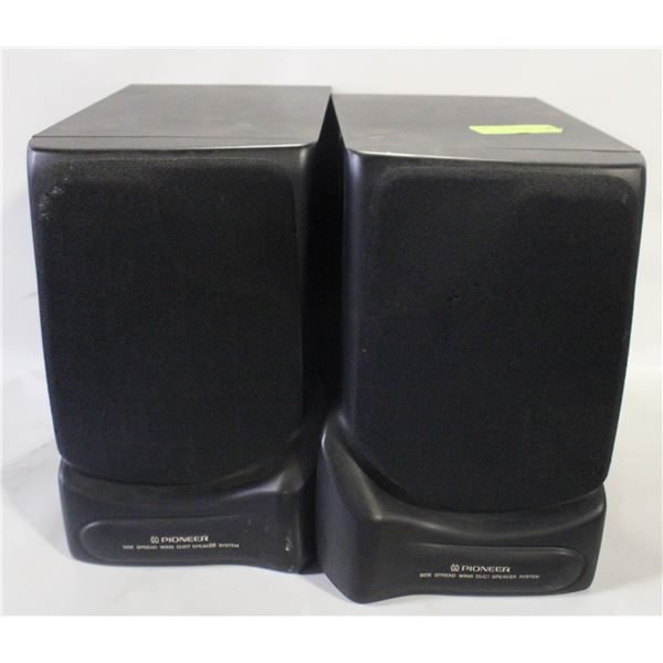 PIONEER SIDE SPREAD WING DUCT SPEAKERS