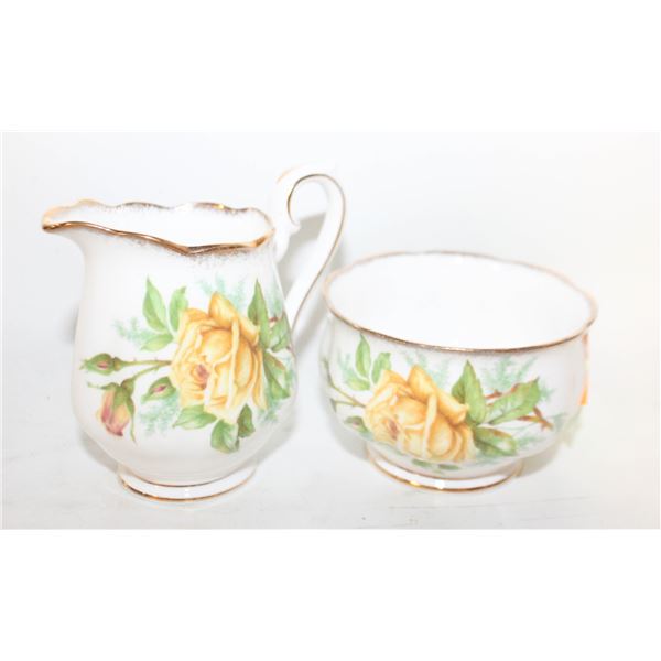 ROYAL ALBERT MILK AND SUGAR BOWL