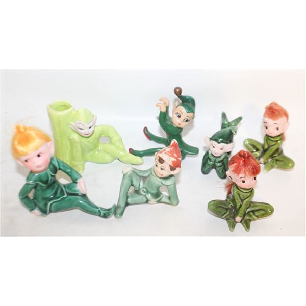 VTG 50'S CERAMIX PIXIE ELVES