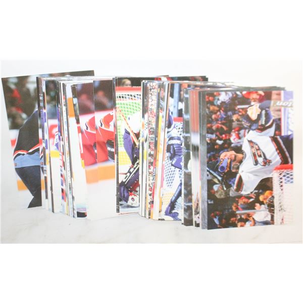 VINTAGE NHL 5X7 COLLECTOR CARDS ALL TOGETHER