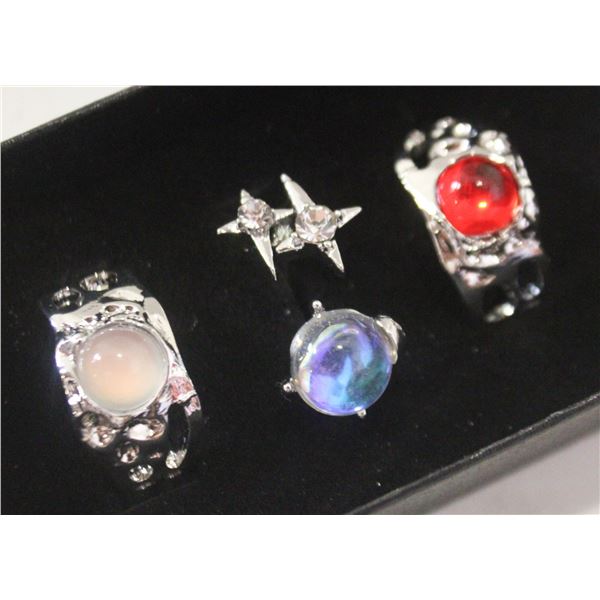 NEW 3PCS/SET RING SET SZ8