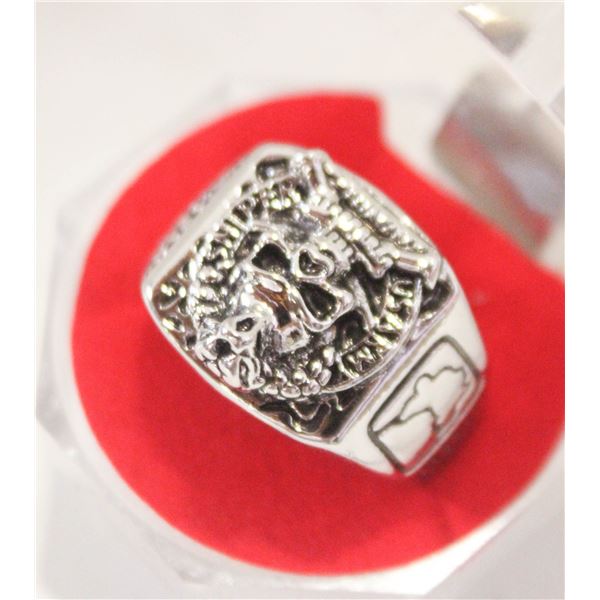NEW RIDE BIKERS RING SZ 10