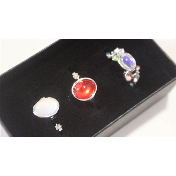 NEW 3PCS/SET RING SET SZ7