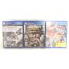 Image 1 : PS4 GAMES 3X LOT LEGO MOVIE, CALL OF DUTY
