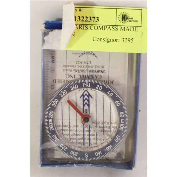 VINTAGE POLARIS COMPASS MADE IN SWEDEN IN