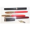 Image 1 : ESTATE VINTAGE CALLIGRAPHY MIX PENS TOGETHER