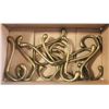 Image 1 : 10 BRASS HOOKS