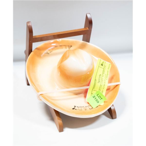 VINTAGE CALGARY STAMPEDE CERAMIC COWBOY HAT